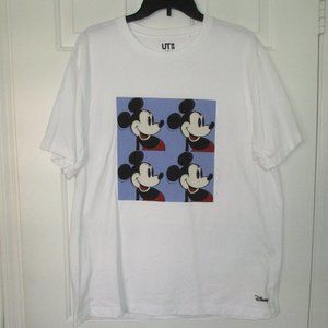 Disney Mickey Mouse Andy Warhol T-Shirt - Size Large*